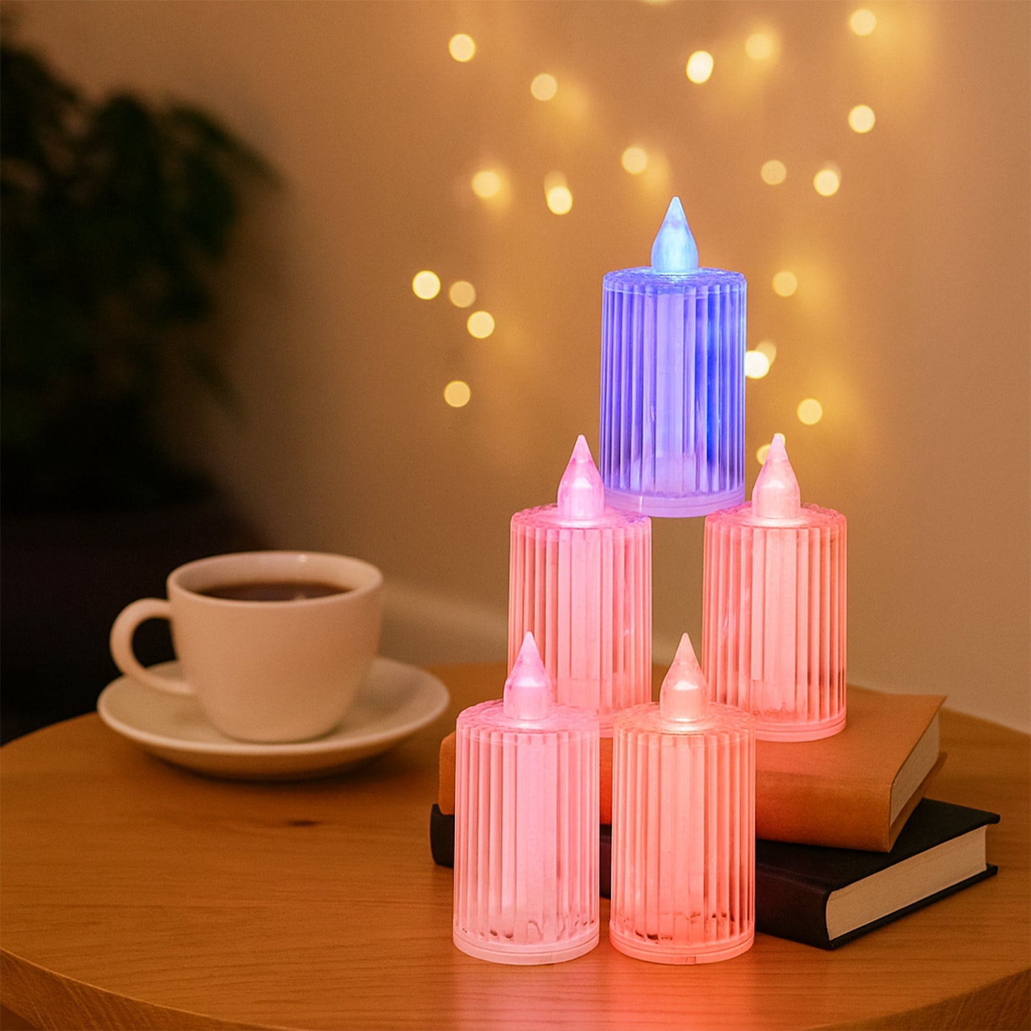 Decorative Flameless Electronic LED Candle Light Set (6 Pc) Decorative Flameless Electronic LED Candle Light Set (6 Pc)